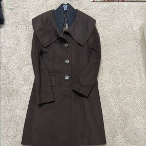 BCBGMaxAzria Dark Brown Trench Coat